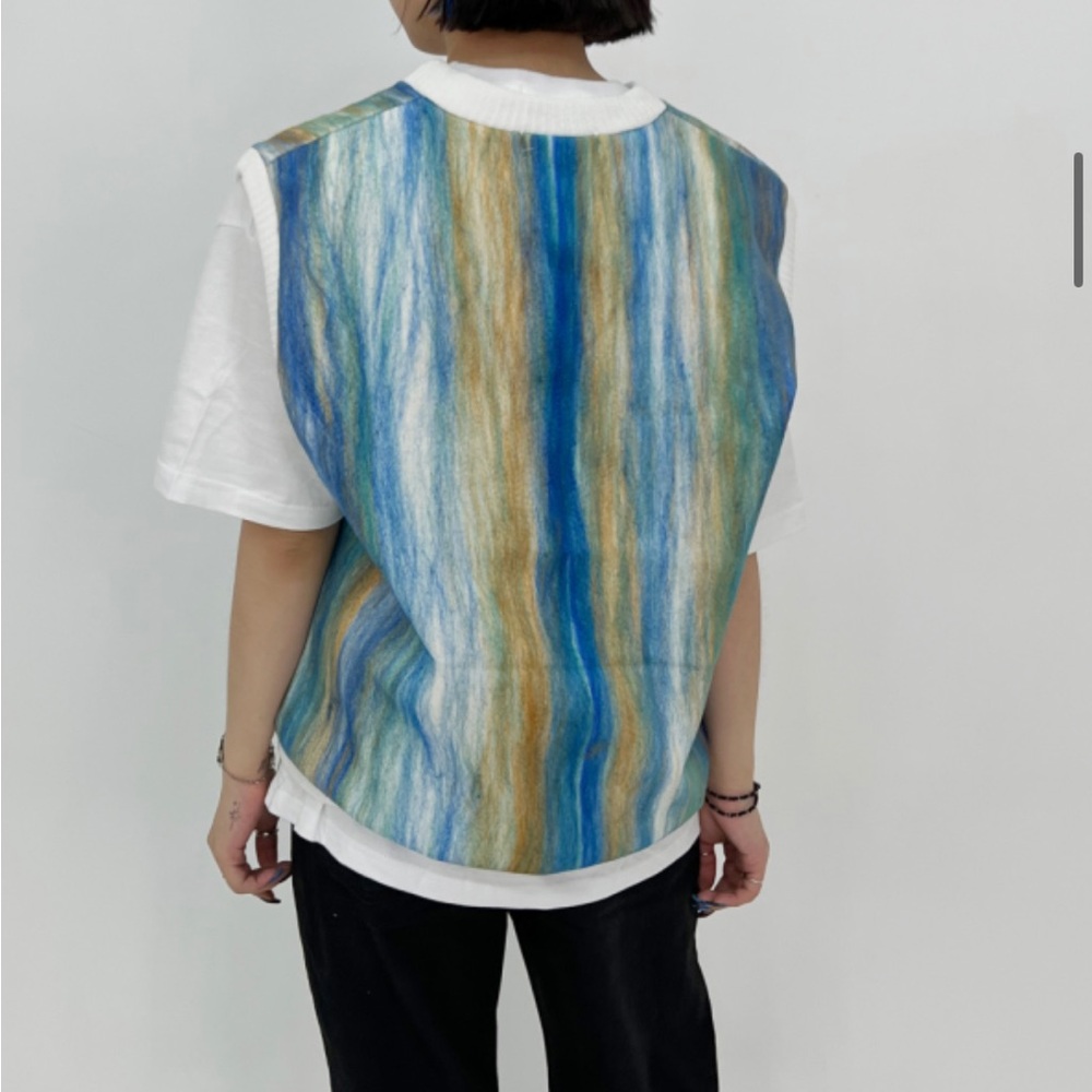 Oversized Vest Colorful - Picture 2 of 6